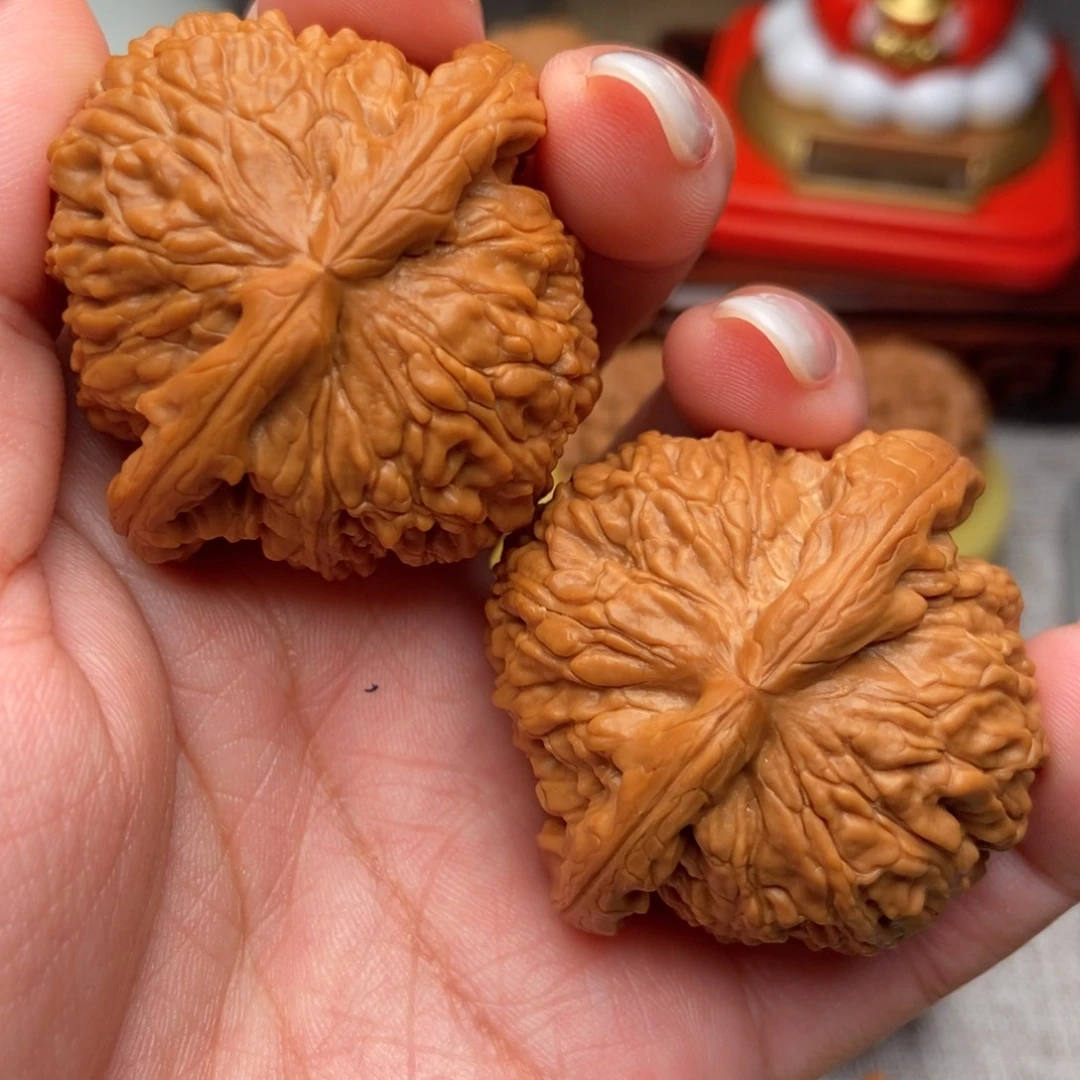 把件文玩核桃毕业大球白46