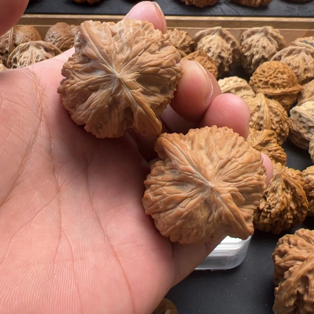 吊坠桃核文玩核桃，山地正磨