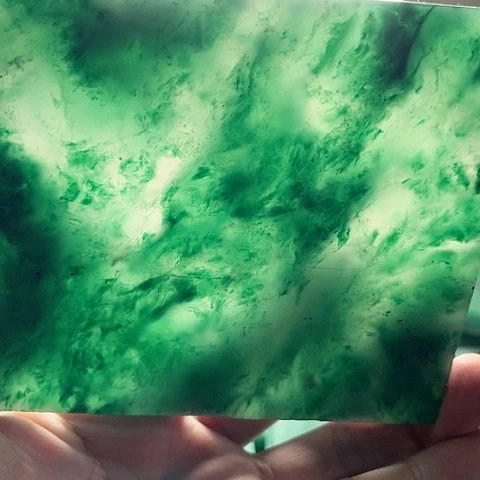 定制石英质玉用****3非洲翠手镯定制