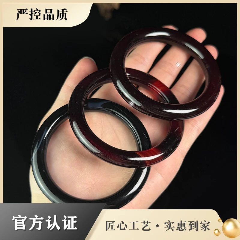 MZ607-雪山珑雪域精美时尚男女玛瑙手镯-多样性只发一件