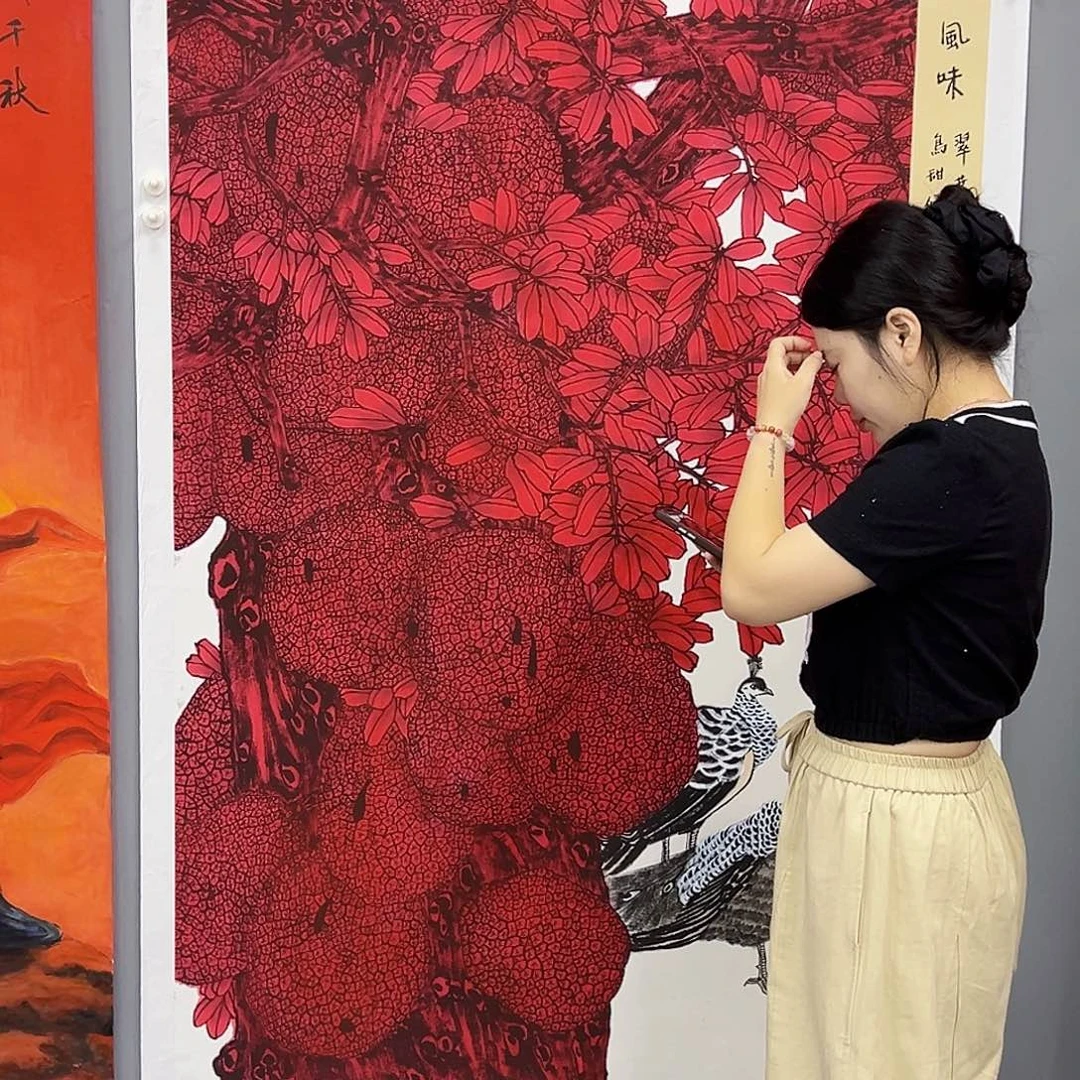 国画事事顺心如意万事如意万事如意