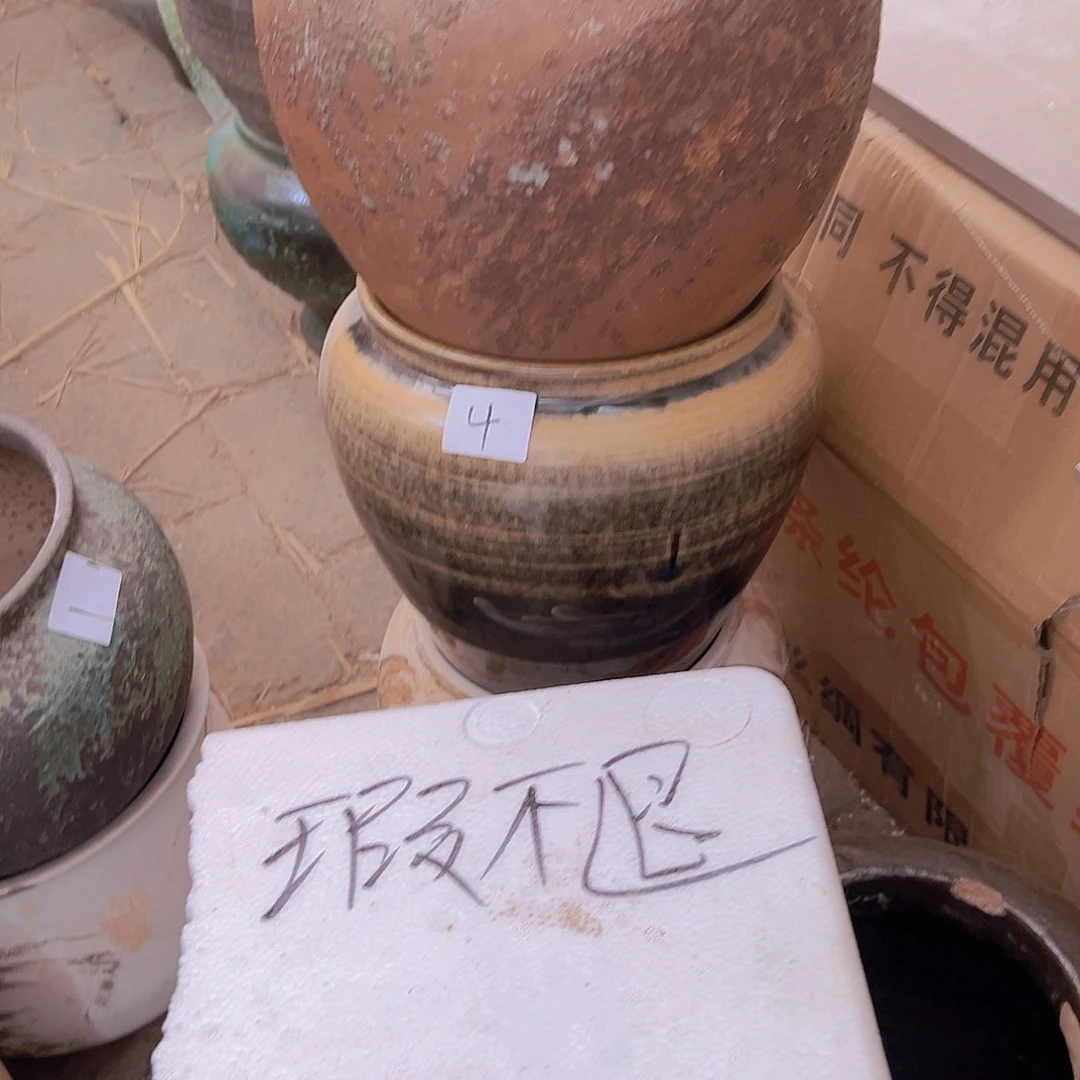 在***朱景德镇精品花盆栽适合盆栽