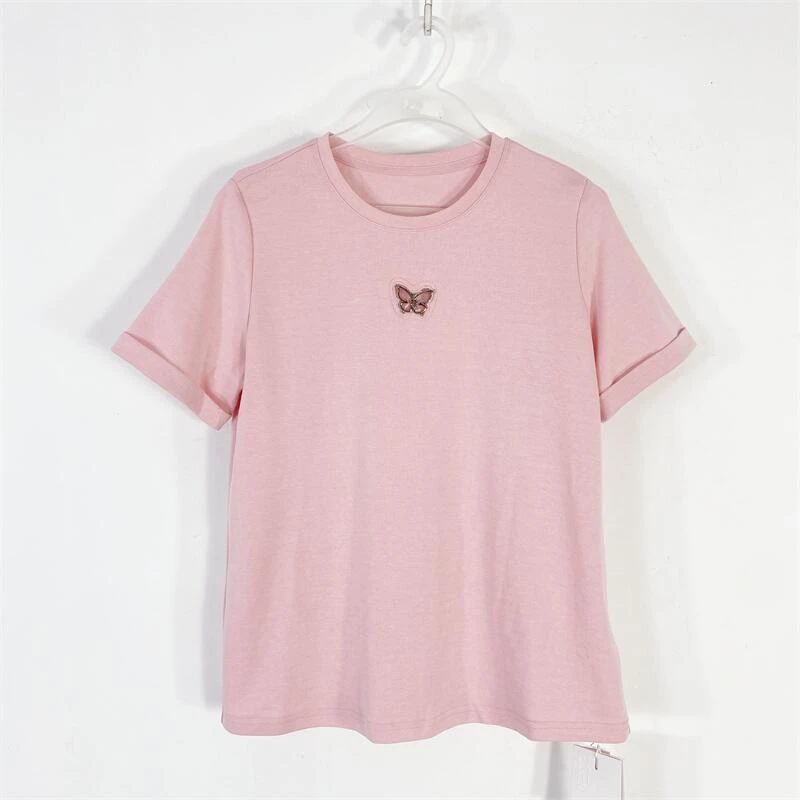 【77衣橱】KYX8662精品女装上衣短袖T恤气质轻奢【红人上新】