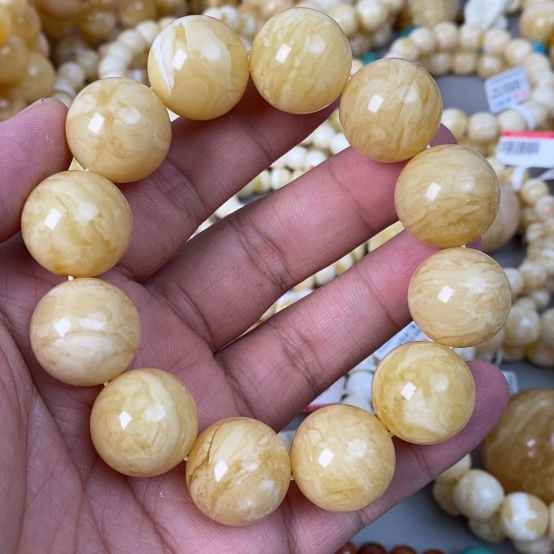 蜜蜡未镶嵌珠宝奇石20+mm 57.6g
