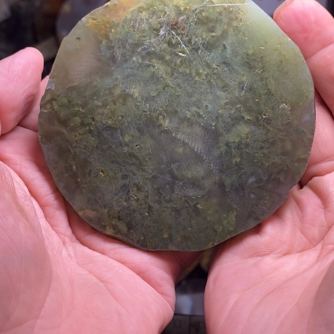 定制玛瑙萌*天然水草玛瑙手镯