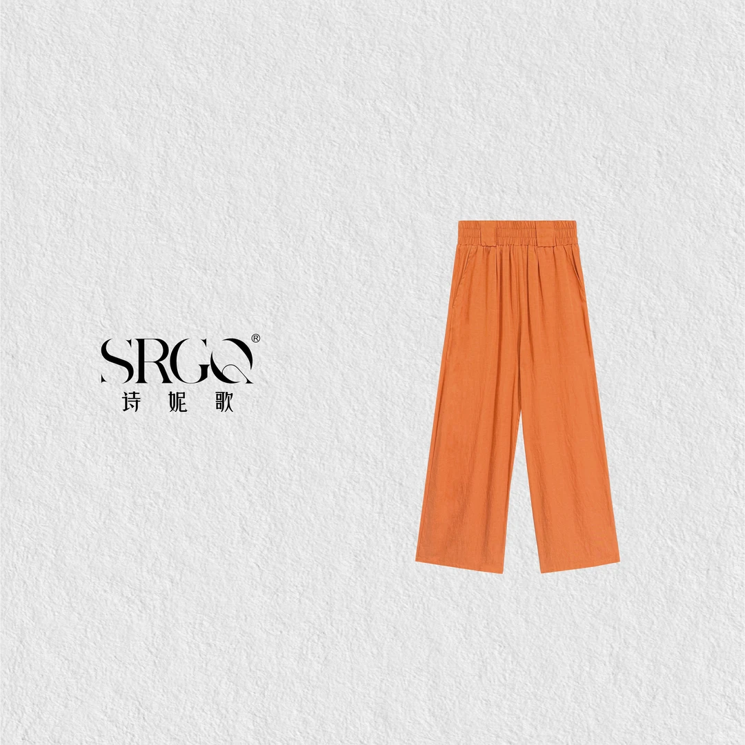 诗妮歌人手必备两条~【天丝亚麻裤】行走的 松弛感极简老钱风