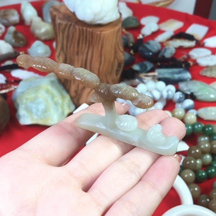 和田玉未镶嵌摆件悟道