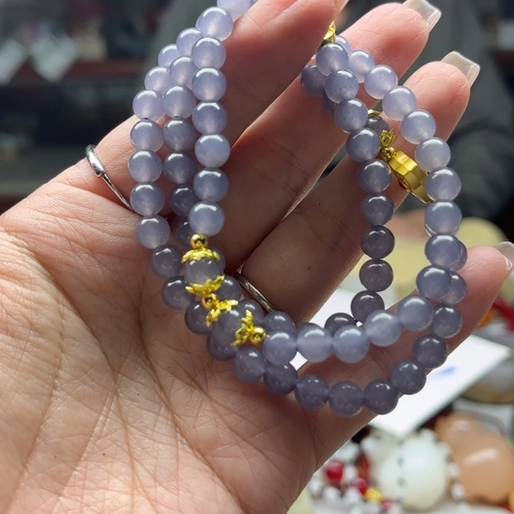 石英质玉颈饰未镶嵌