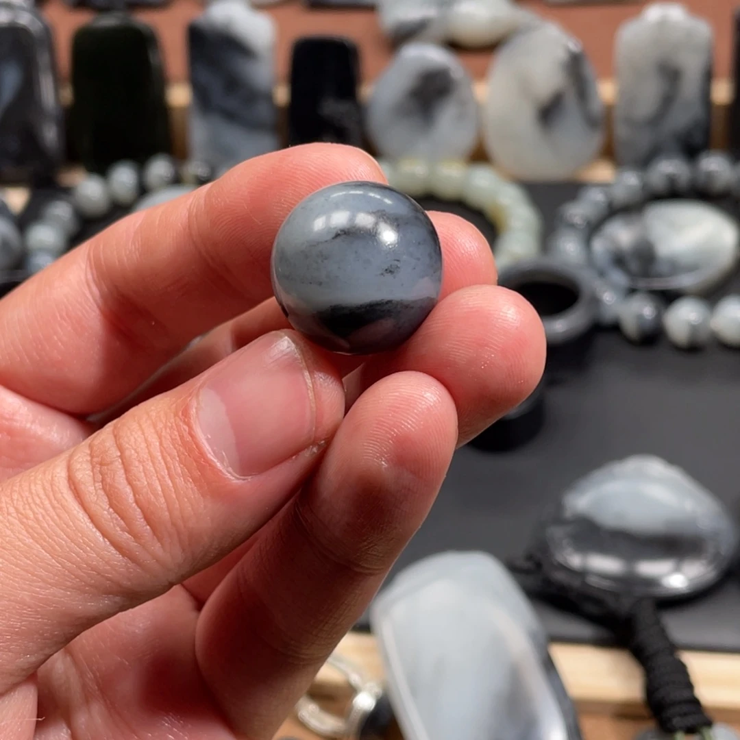 未镶嵌和田玉挂件镜*华