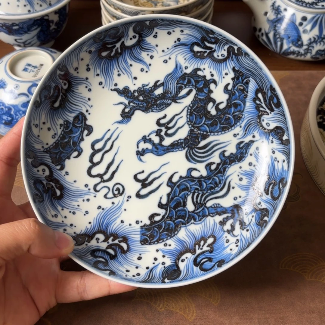 摆件景德镇手绘茶器