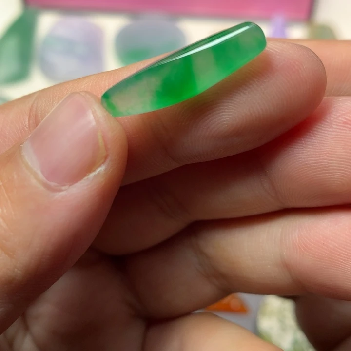 定制翡翠未镶嵌定制无事柱