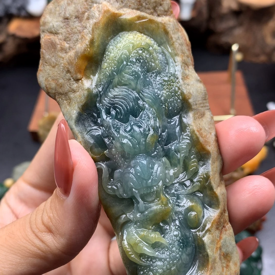 7***D定制翡翠未镶嵌翡翠