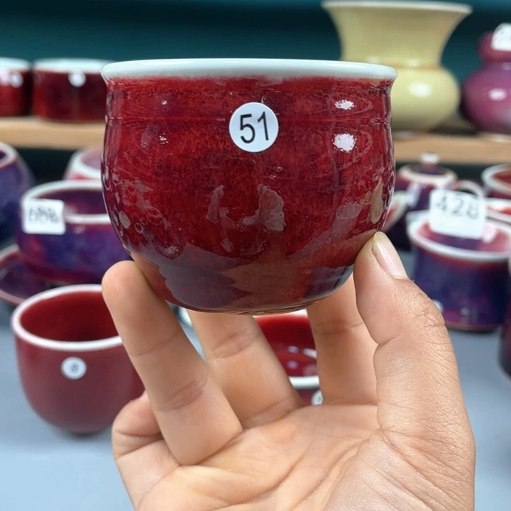 瓷片纯手工制作…………微微瑕