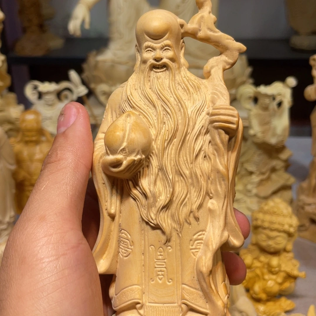 黄杨木小微瑕寿星