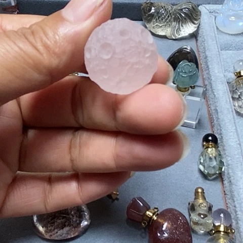 水晶珠宝半成品未镶嵌爱*水晶