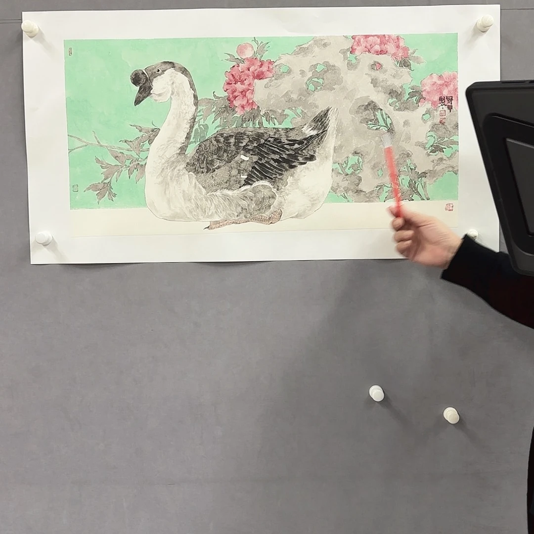 国画艺术家亲笔手绘国画11111