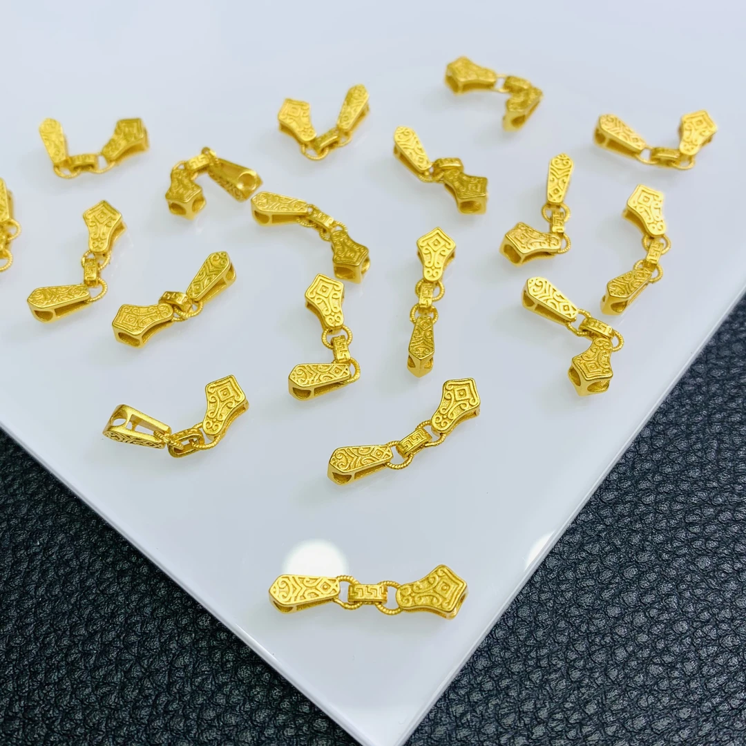 925银珐琅银制品 「戴琴珠宝」FR4691-银延长链配件-SX