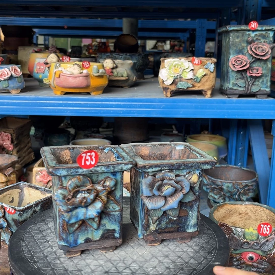 福利753 号陶然花器手工花盆