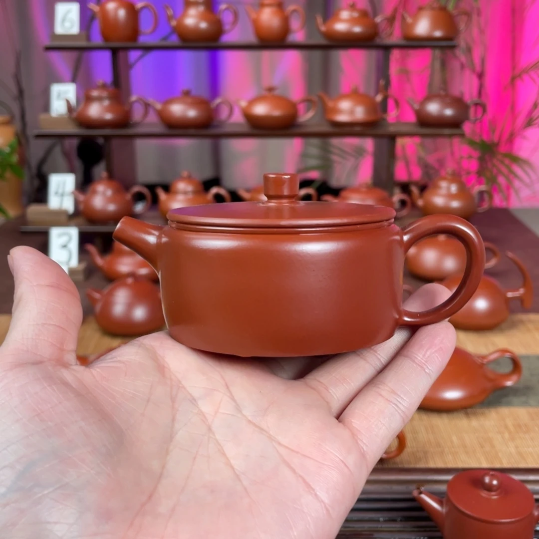 木***木茶壶紫砂精工汉瓦130cc