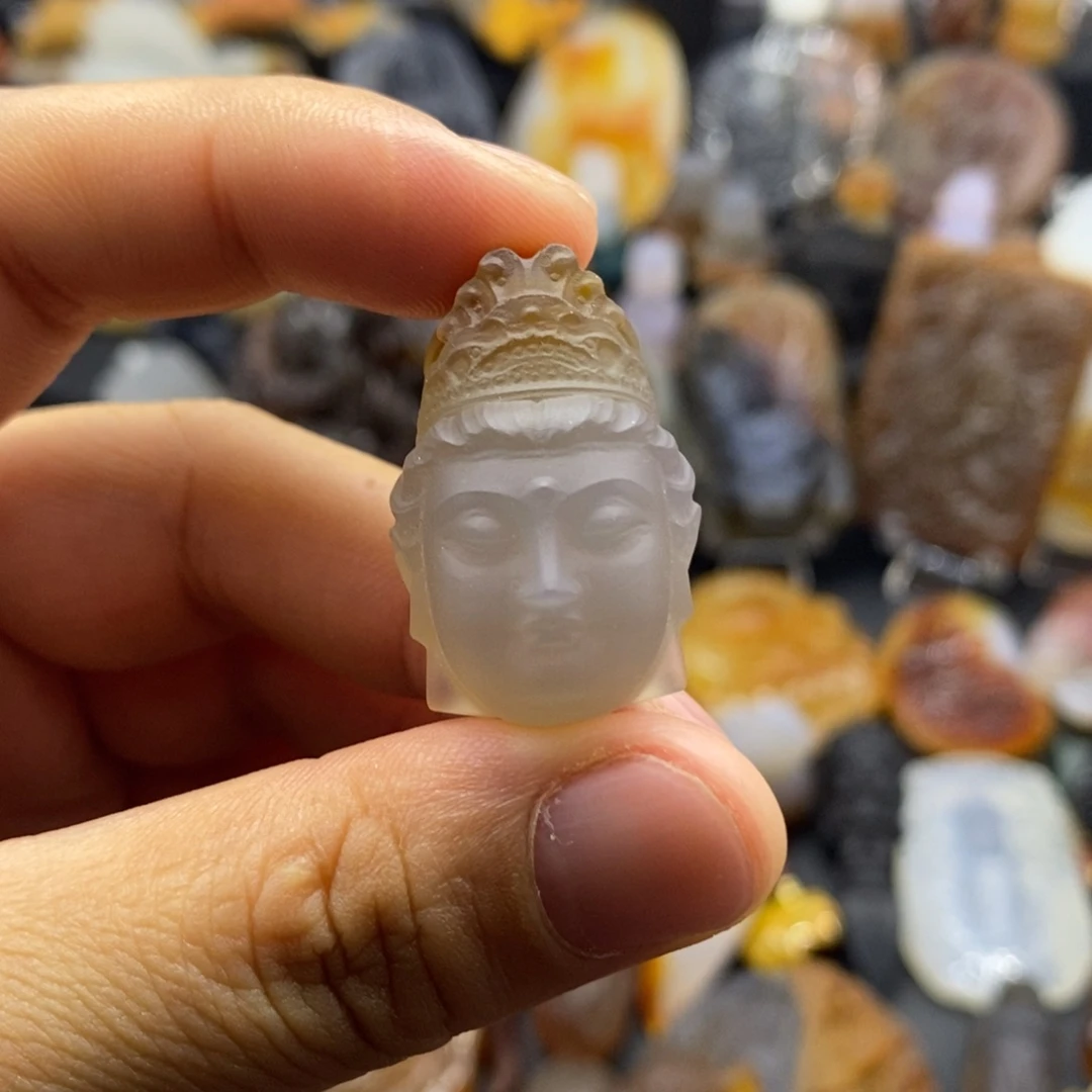 0***3玛瑙/玉髓颈饰未镶嵌