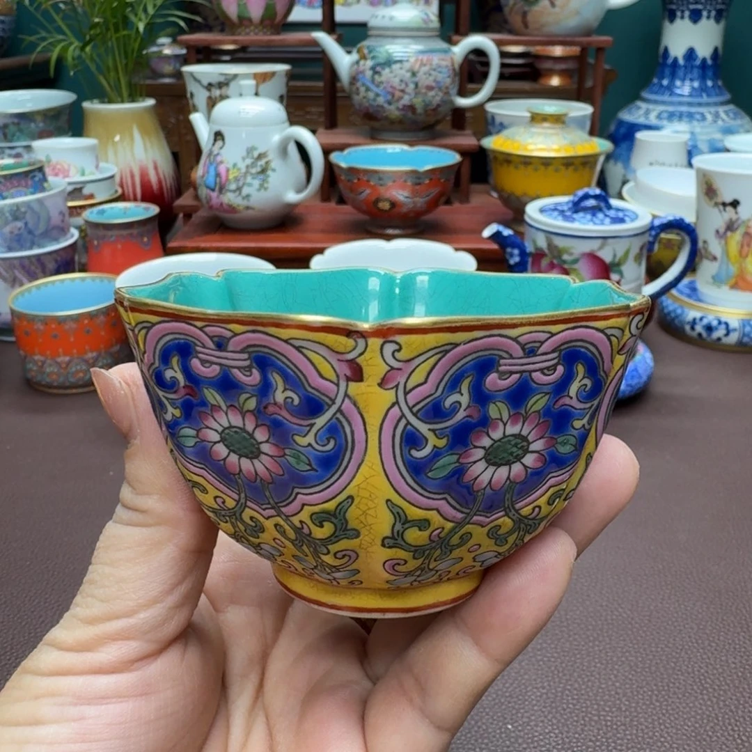 瓷片景德镇仿古手工制作精品展示