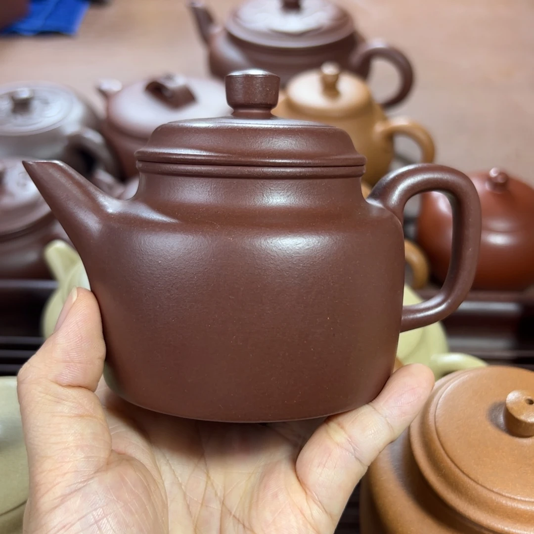 茶壶紫泥龙血砂 德钟 230cc