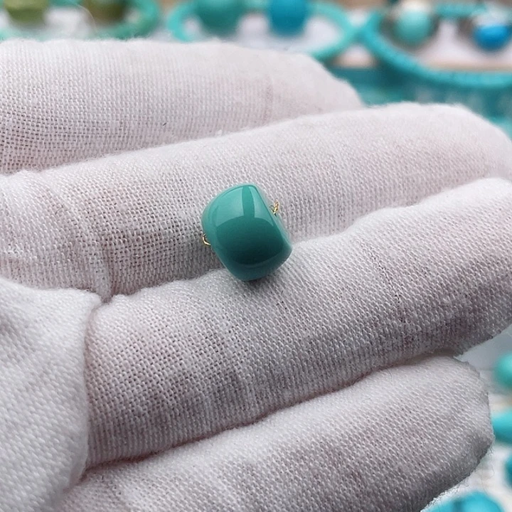 未镶嵌绿松石10m m