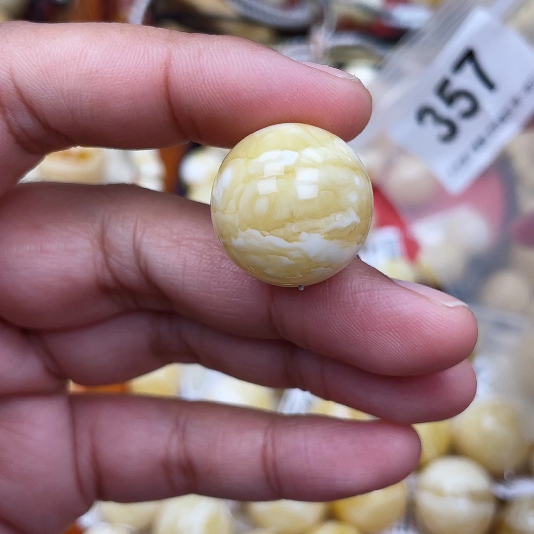 蜜蜡未镶嵌珠宝奇石沙眼20.9