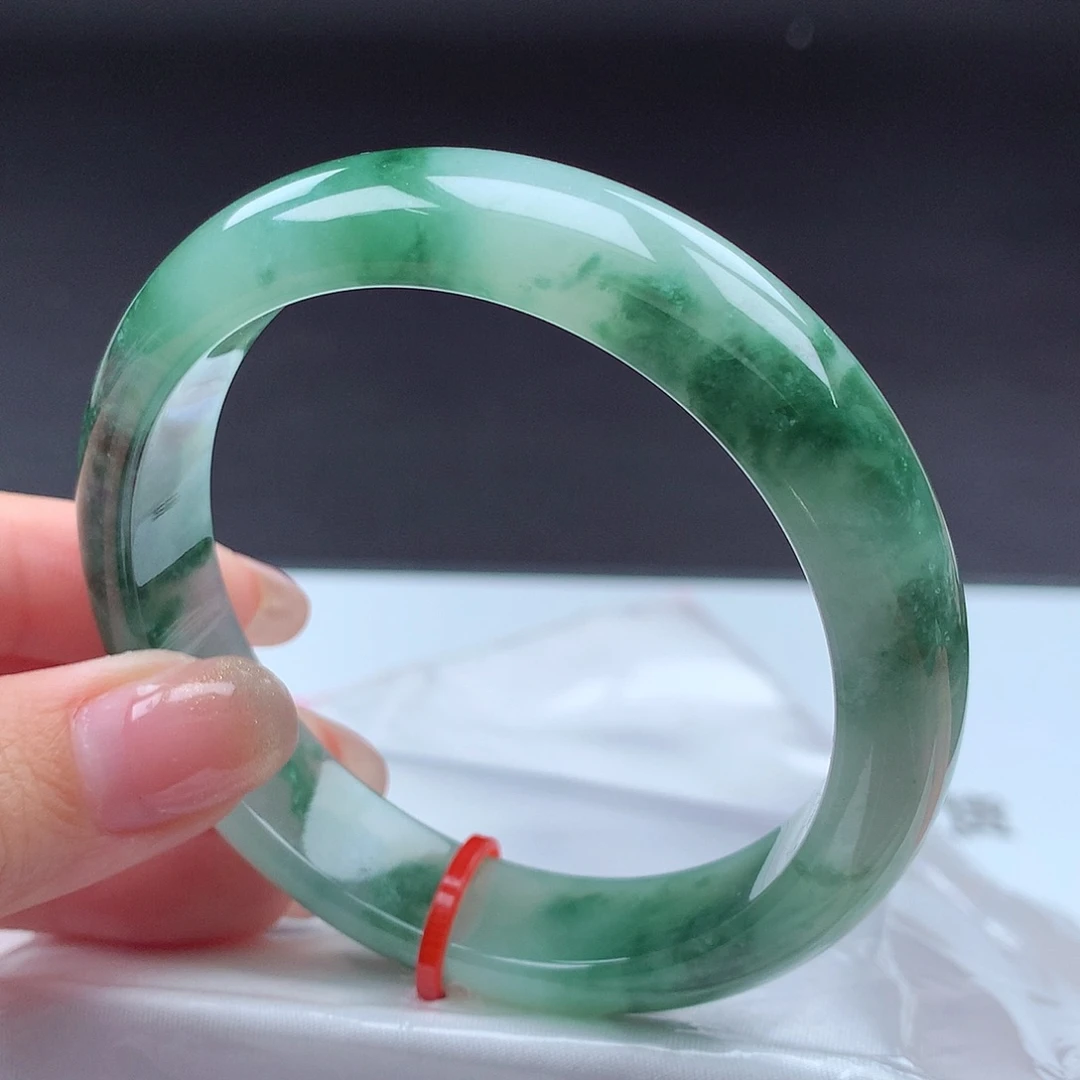 翡翠未镶嵌手镯22007手镯