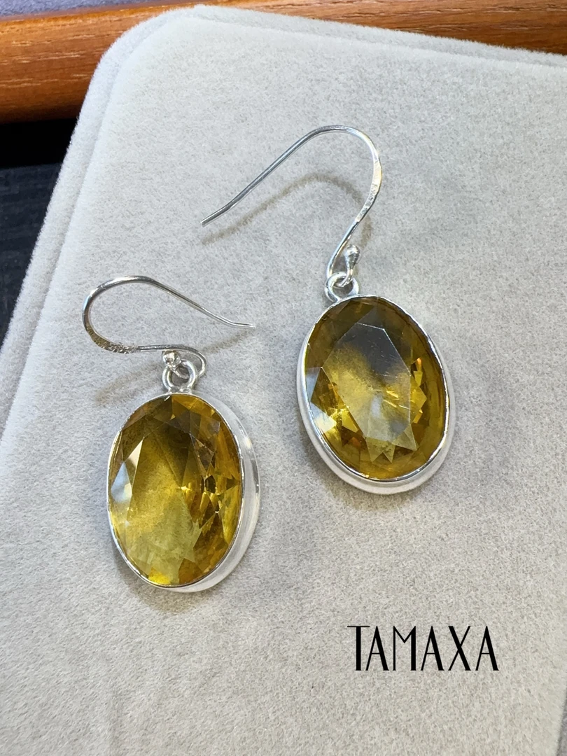 925银银制品 Tamaxa纯银耳环