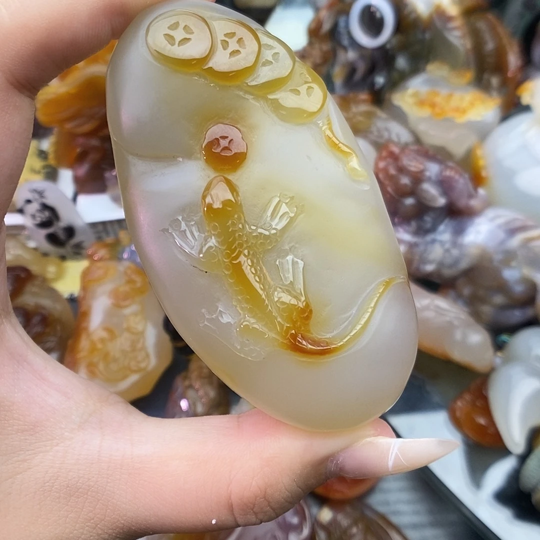 玛瑙/玉髓未镶嵌颈饰