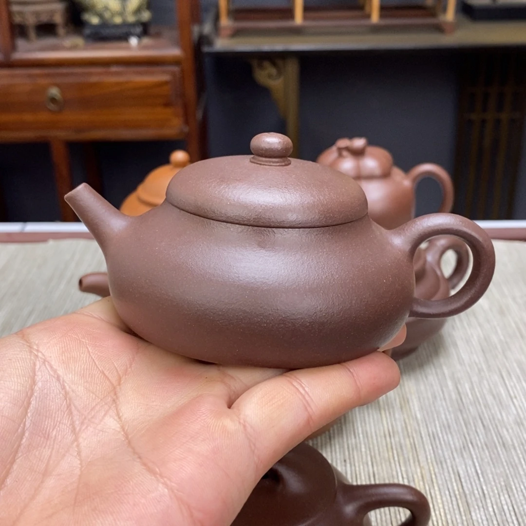 紫泥茶壶容量160毫升