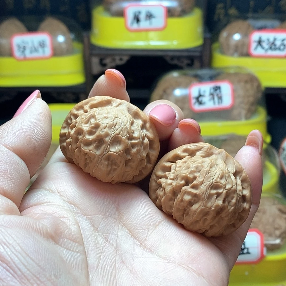 文玩核桃把件旧**光宫灯手捻