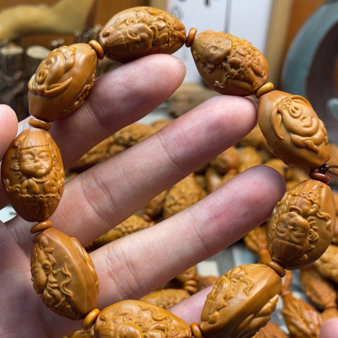 橄榄核手串/手链橄榄雕工艺手串5119