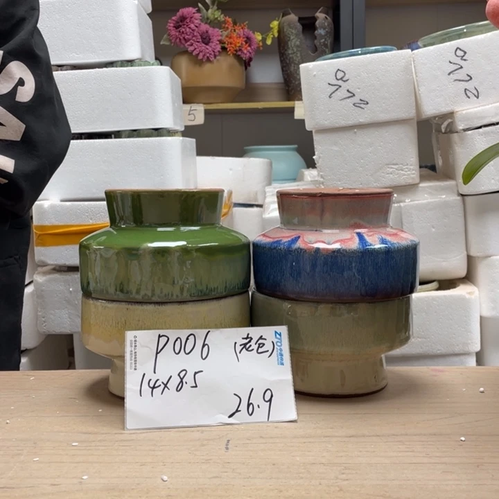 粗陶多肉花盆微瑕006