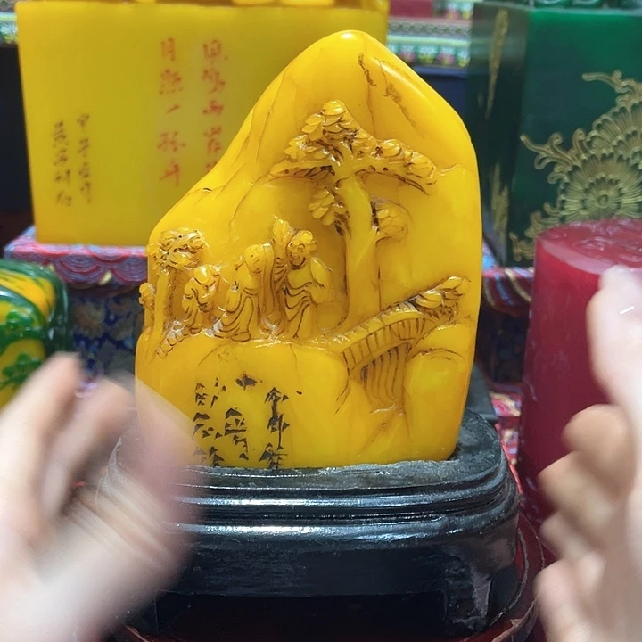 寿山石印石篆刻印章引首章闲章姓名章生日礼物