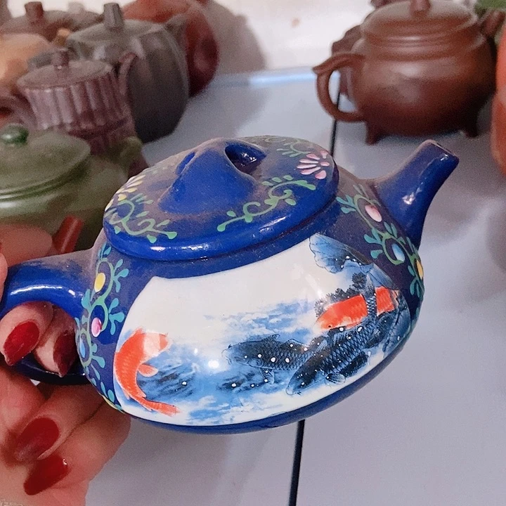 紫砂茶杯宜兴紫砂全手工制作