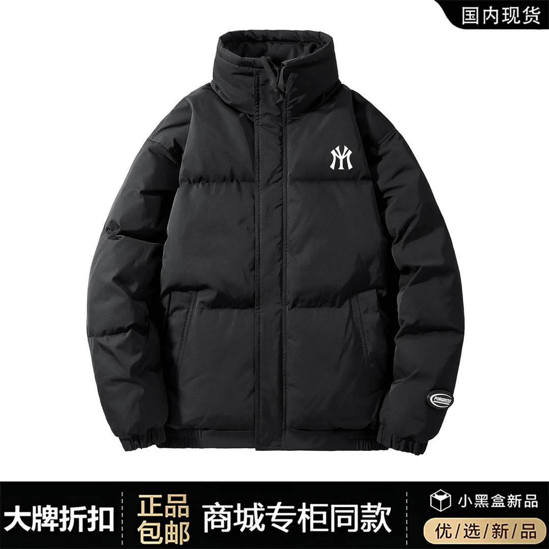 【专柜同款】冬季立领棉衣男士潮牌外套美式情侣休闲棉服宽松棉袄男