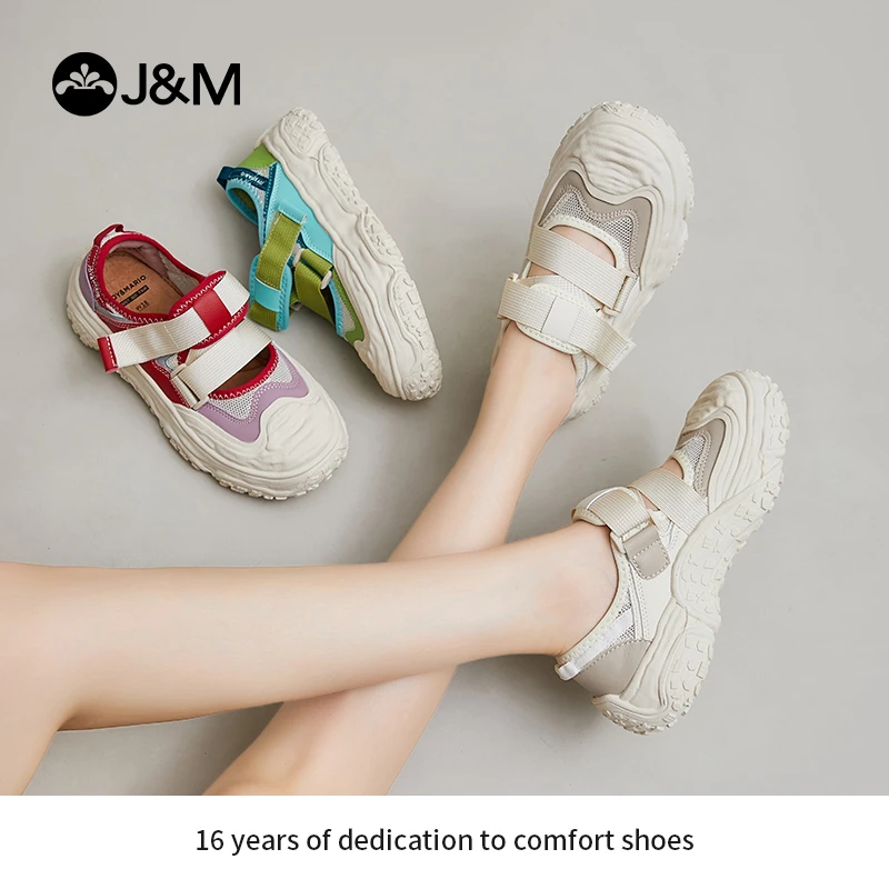 J&M/快乐玛丽2025夏季休闲风少女风浅口低帮帆布鞋时尚65828W