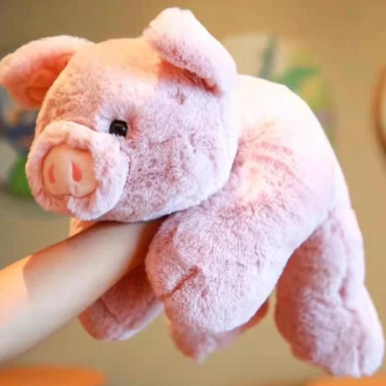 正版吾卢拉趴趴熊动物猪2025新款毛绒玩具