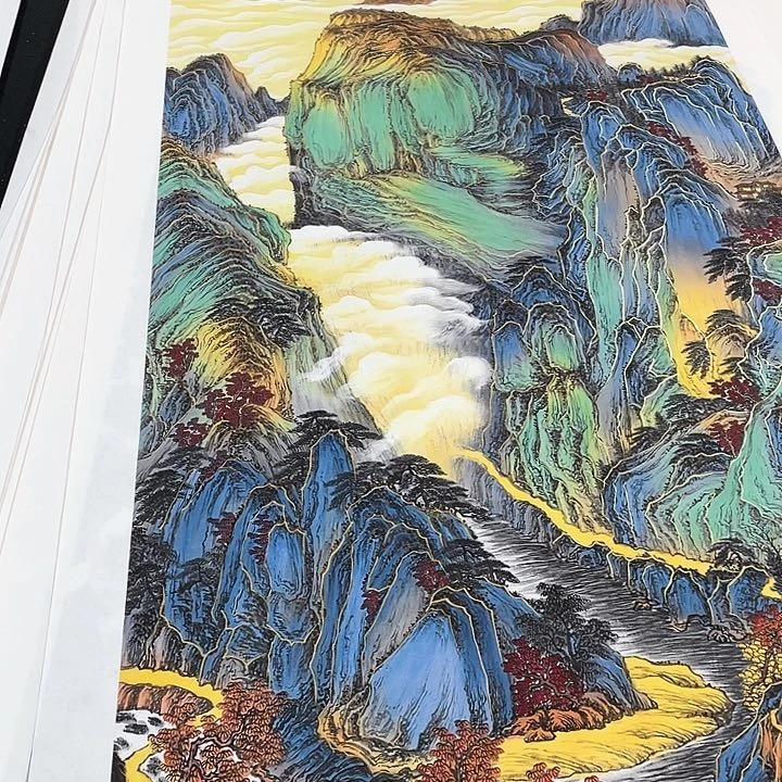 国画书画描金拓染金石传拓手写