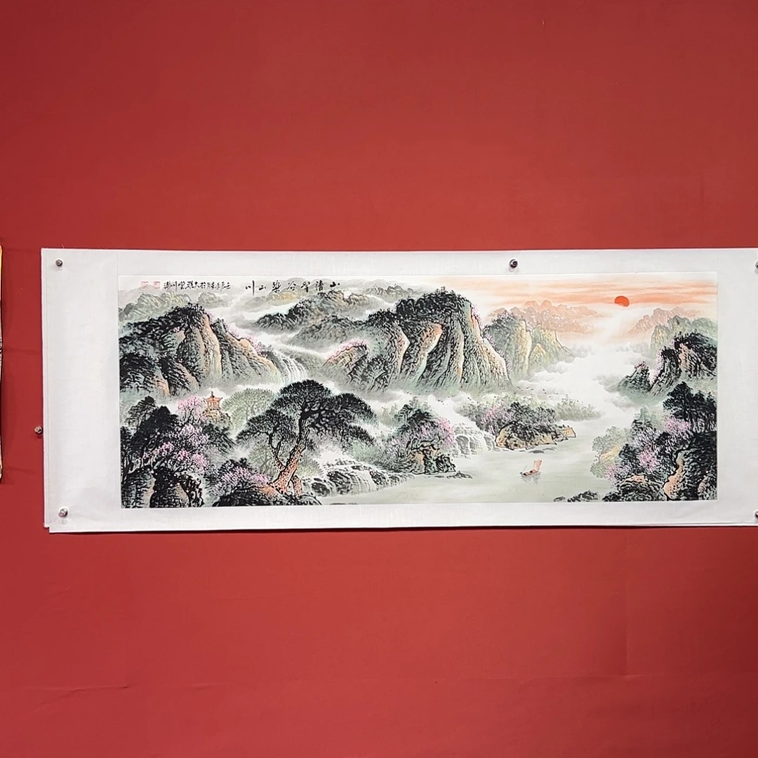 国画李川浦画家作品