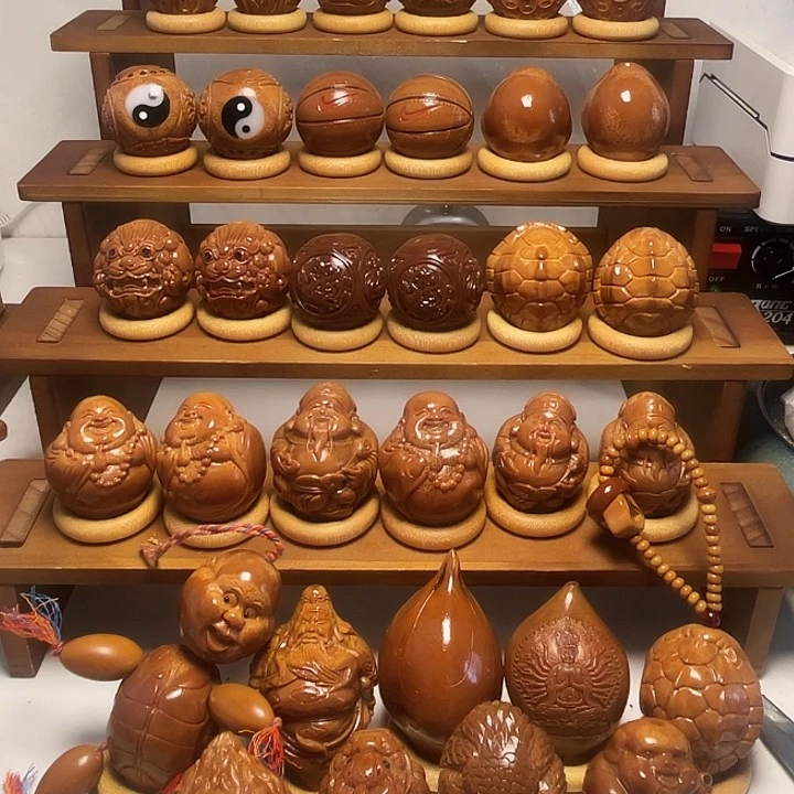 嘎***花手串/手链橄榄核傻傻