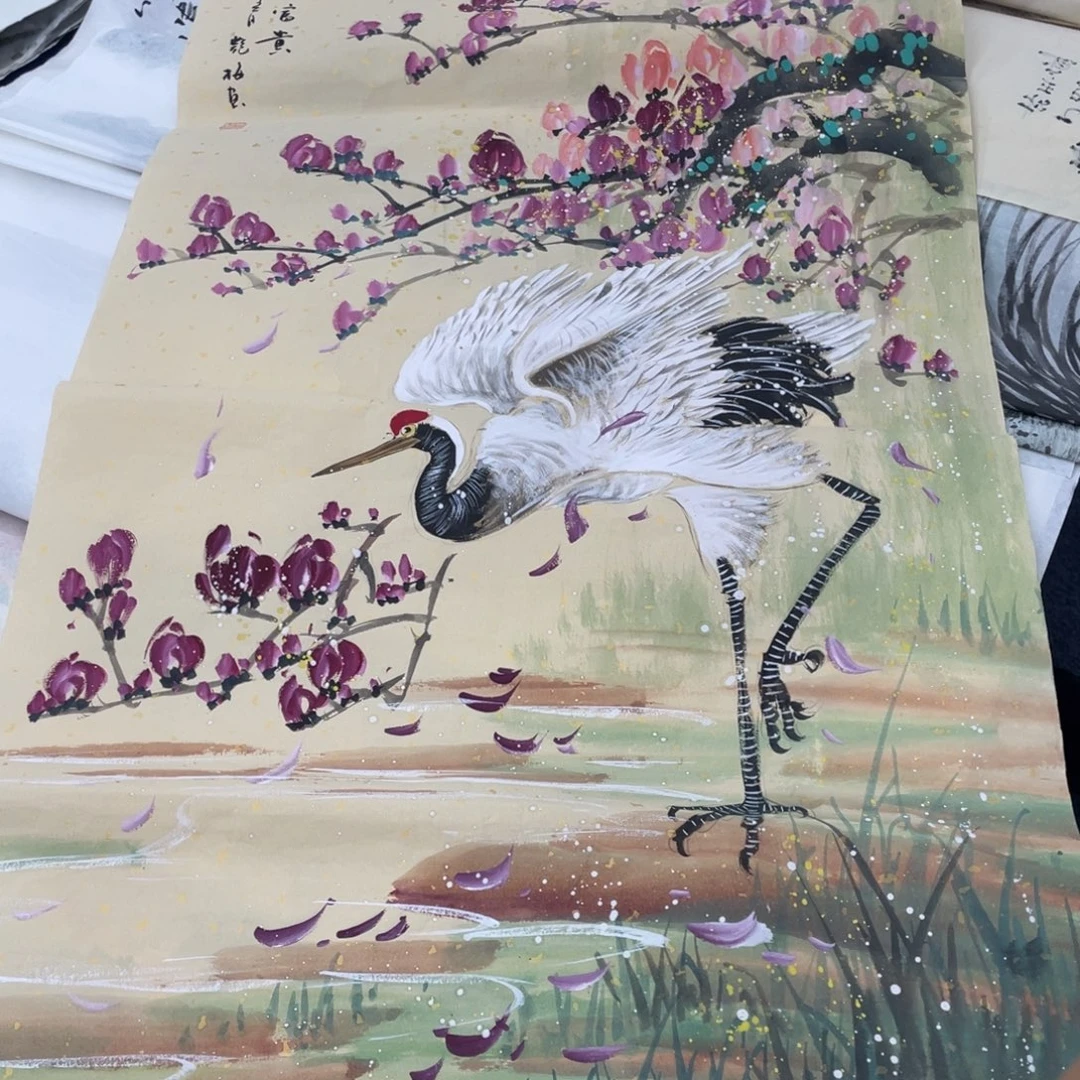 国画国画绘画作品很漂亮