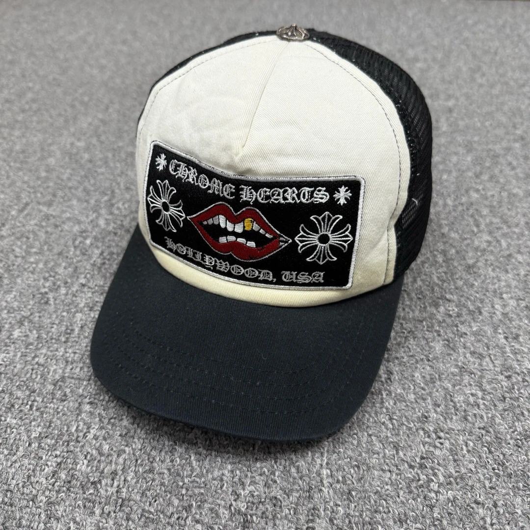 95新 Chrome Hearts/克罗心 15947819MattyBoy红唇刺绣货车帽