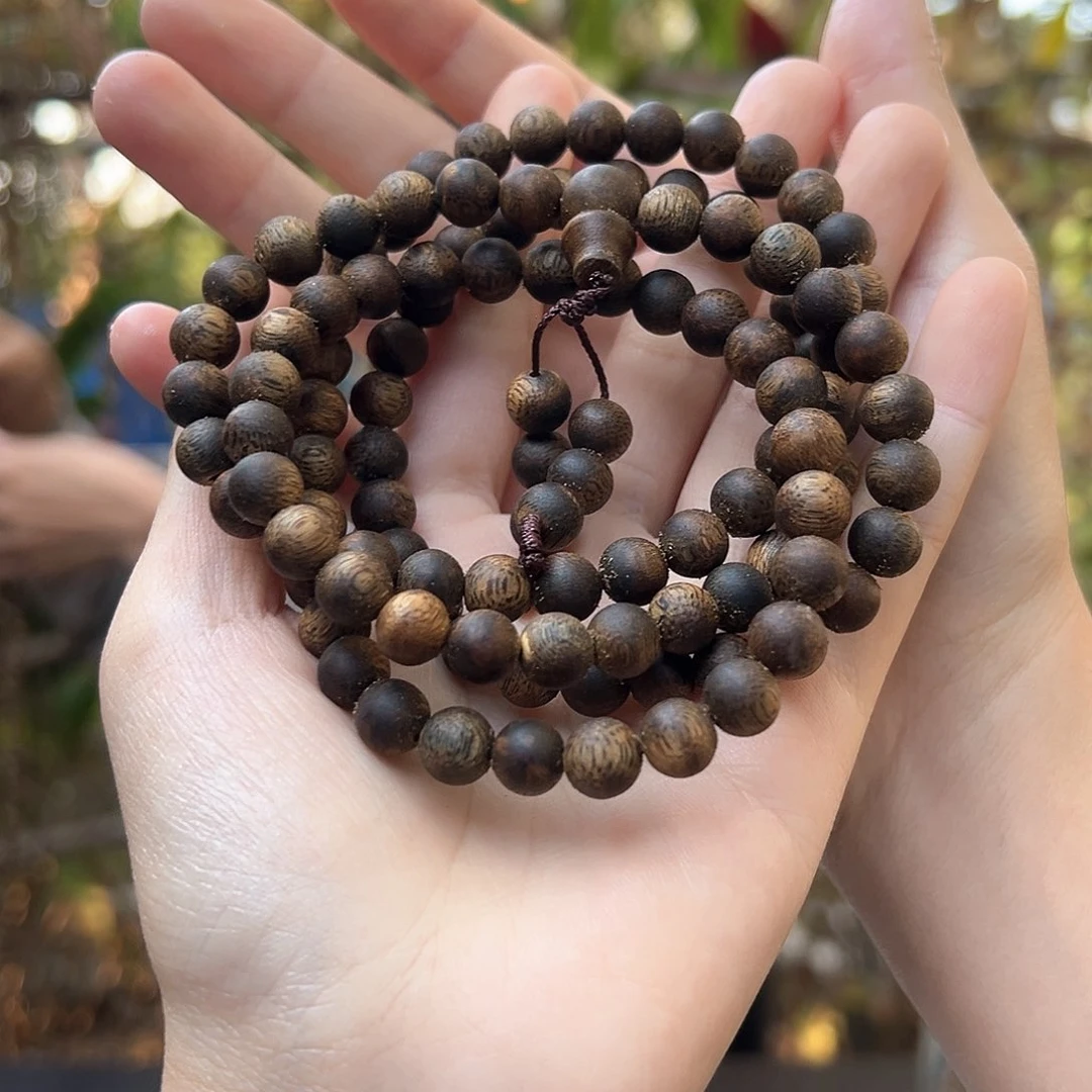 沉香手串圆珠多样性发货一条卡0.8