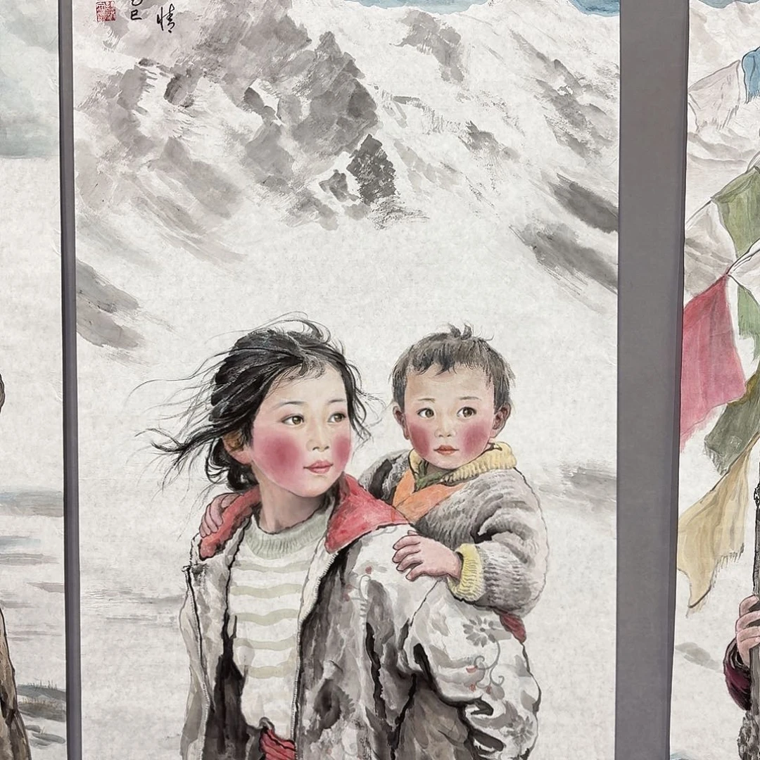 国画亲笔手绘放心去藏