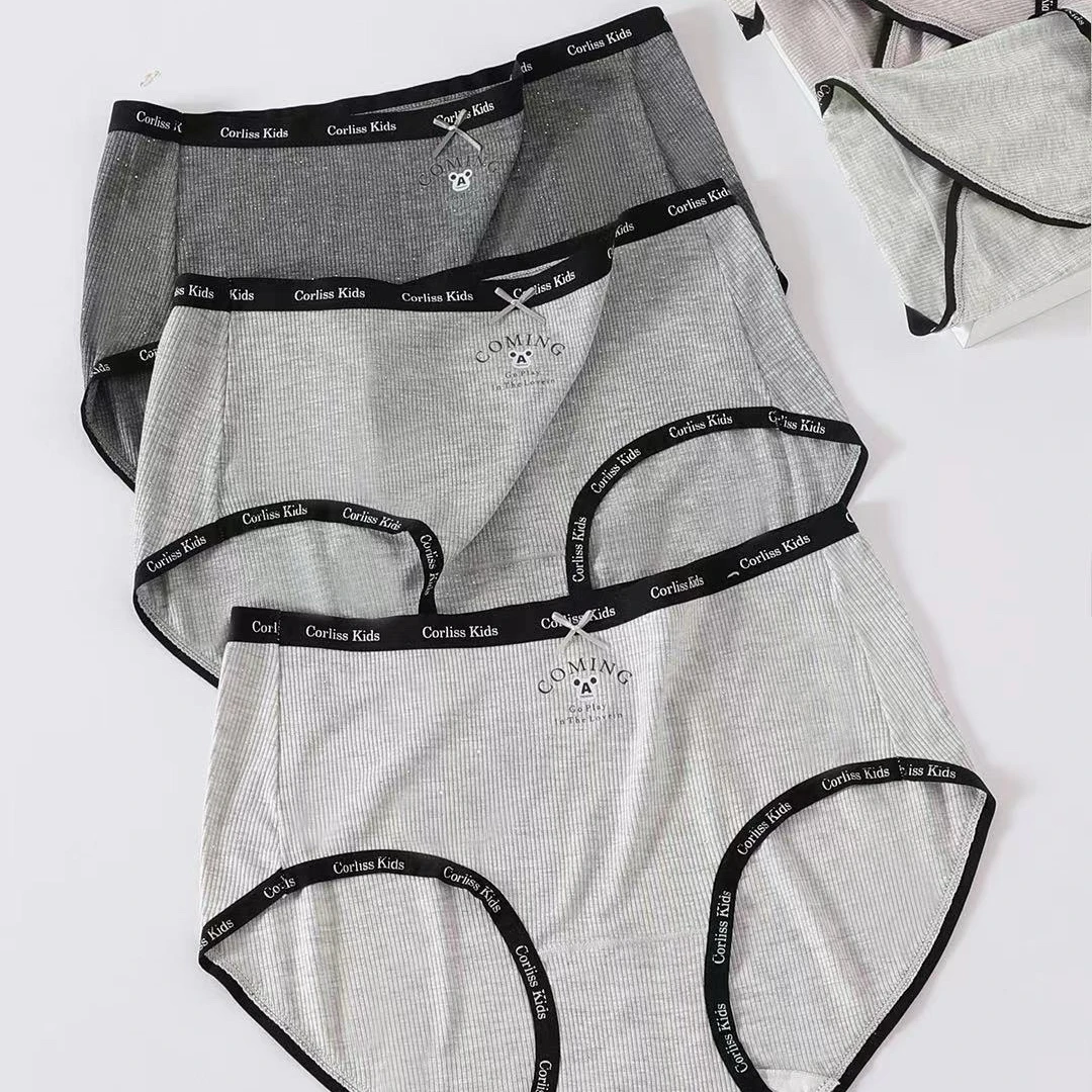 33108中腰秋冬满天星棉款包臀舒适女士内裤