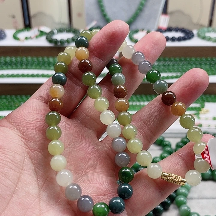 和田玉未镶嵌项链