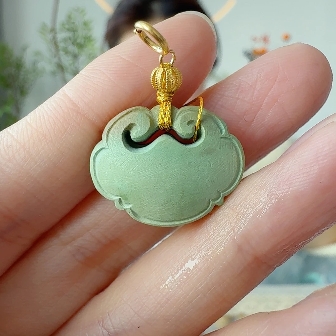 绿松石18K金镶嵌珠宝奇石